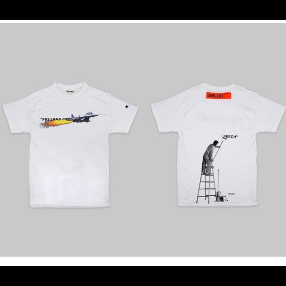 New Virgil Abloh (Off-white x Champion) Tee. XL - Picture 1 of 4